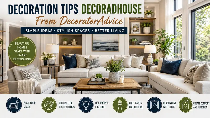 Decoration tips decoradhouse from decoratoradvice showing a modern and elegant living room design.