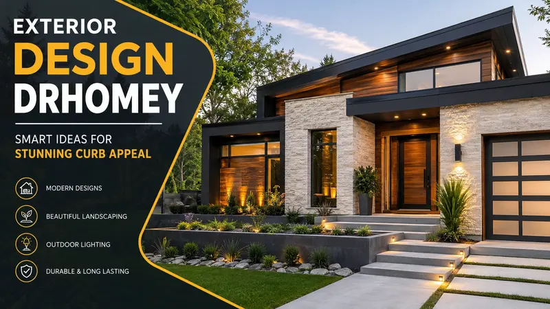 Exterior design drhomey modern house