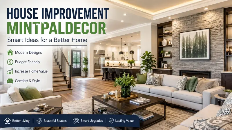 House improvement mintpaldecor modern home interior with stylish furniture and natural lighting